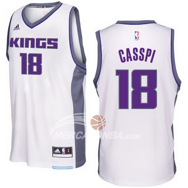 Maglia NBA Casspi Sacramento Kings Blanco